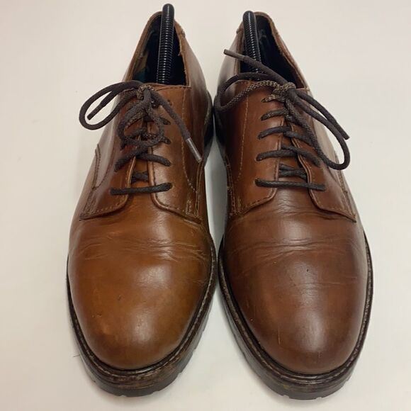 Polo Ralph Lauren Brown Oxford‎ Shoes size 10 B28 main image 9